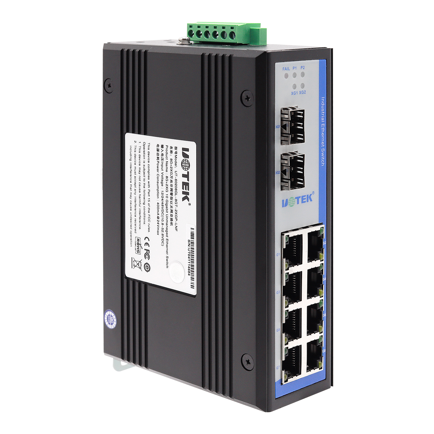 8G+2XG 萬(wàn)兆非網(wǎng)管型以太網(wǎng)交換機(jī)