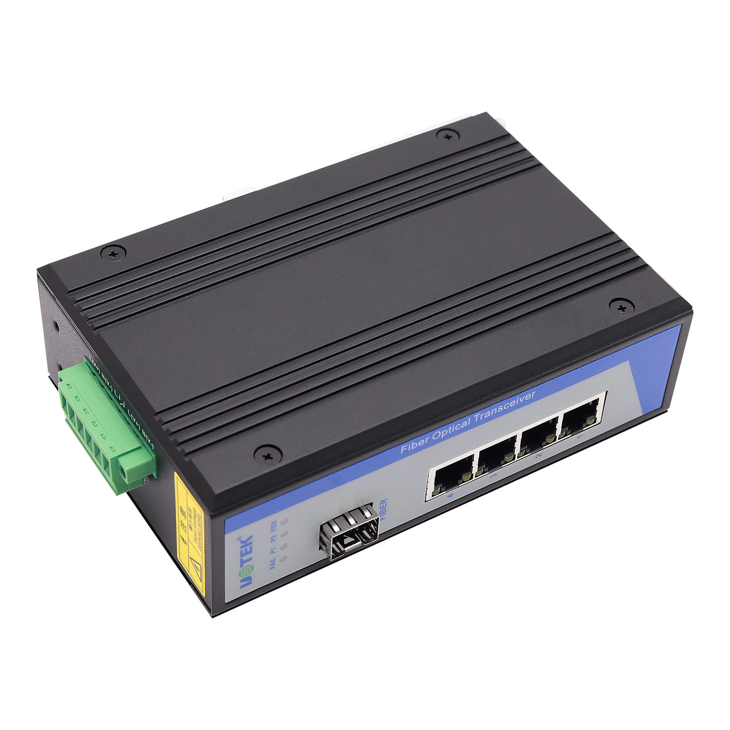 4口千兆光纖收發(fā)器