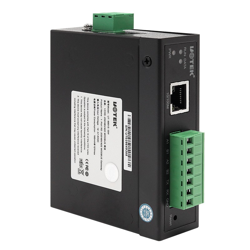 1口RS-232/485/422串口服務(wù)器