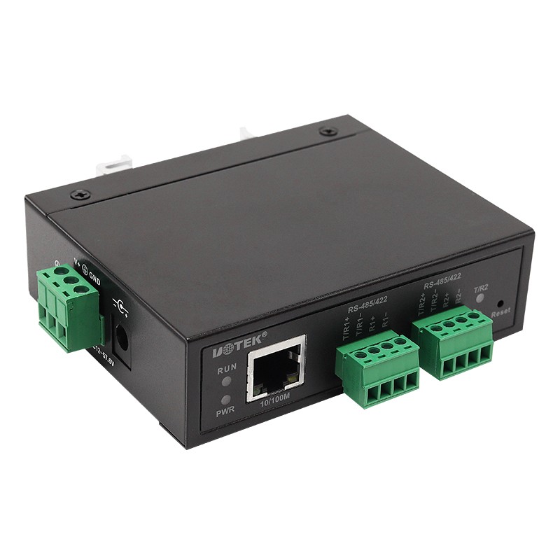 0/100M轉(zhuǎn)2口RS-485/422串口服務器