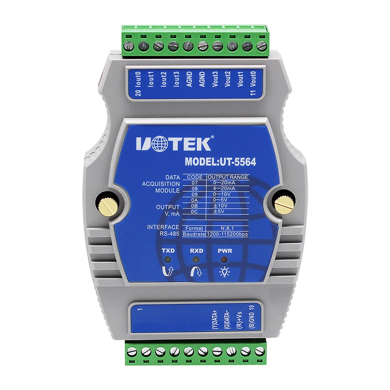 4通道遠程數據采集控制模塊